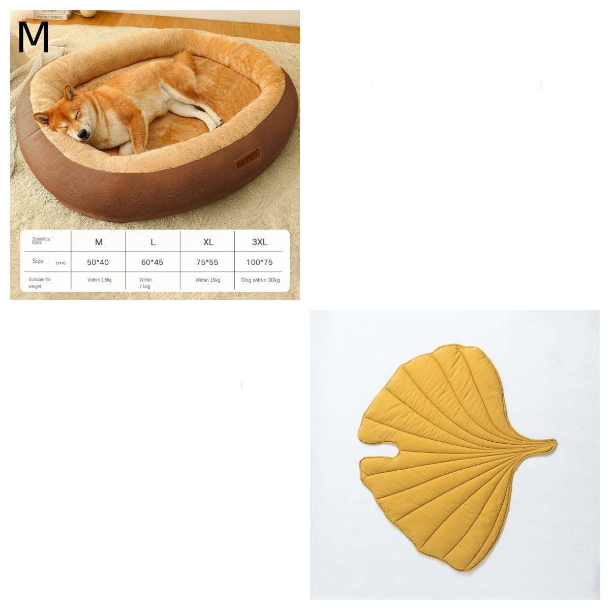 Abnehmbares und Waschbares Haustierbett im Bundle oder Einzeln