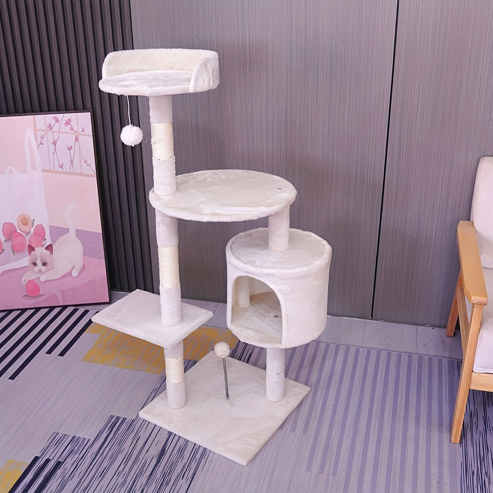 Multifunktionaler Katzenkratzbaum