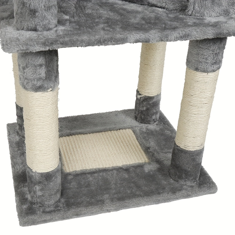 Katzenbaum, Katzenklettergerüst, Katzenklauensäule H135cm