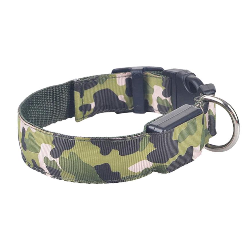 Camouflage LED Halsband