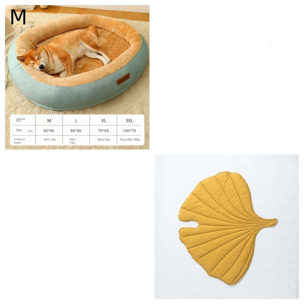 Abnehmbares und Waschbares Haustierbett im Bundle oder Einzeln