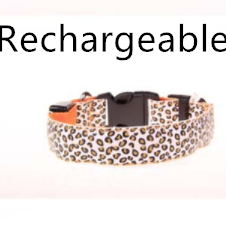 Leoparden LED Halsband