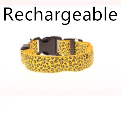 Leoparden LED Halsband