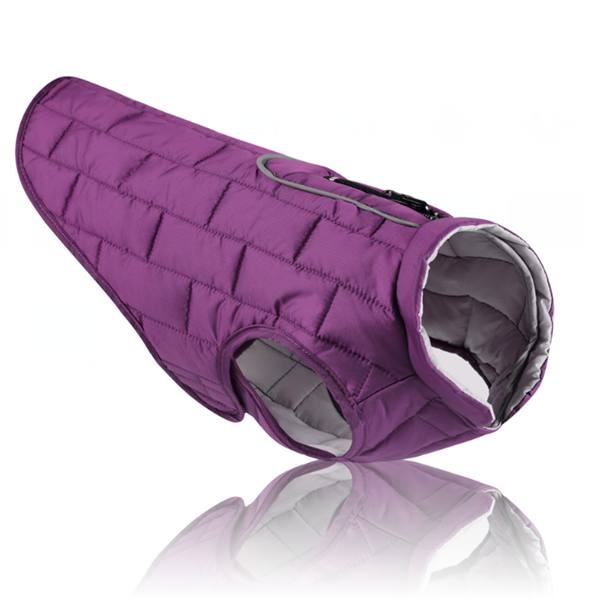 Zweifarbig karierte Hundekleidung