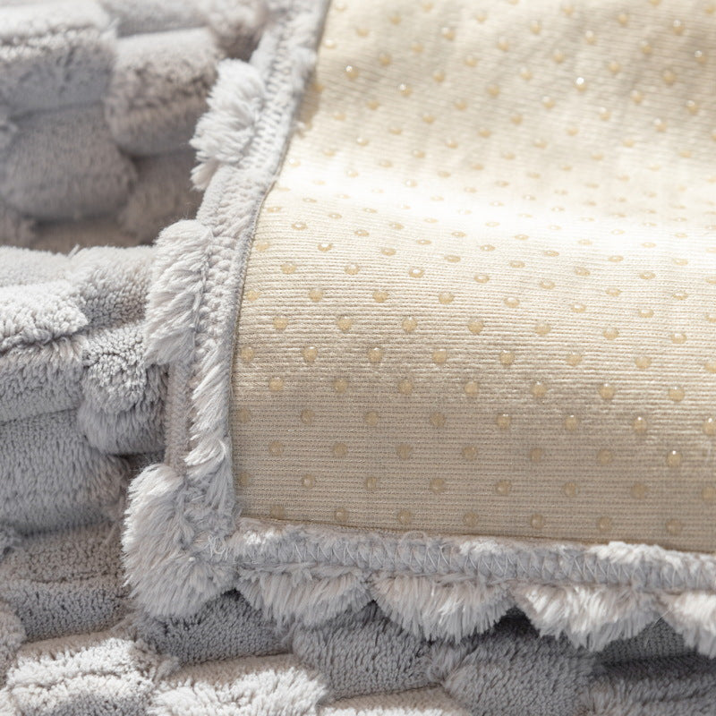 Sofa Plüsch/Verdickter rutschfester Sofabezug