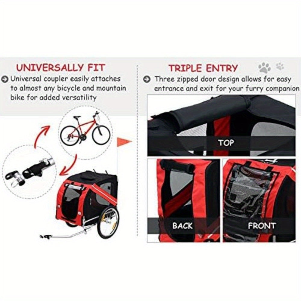 Fahrradanhänger für Tiere