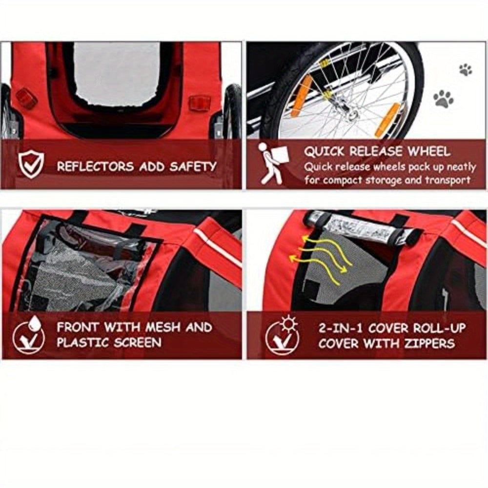 Fahrradanhänger für Tiere