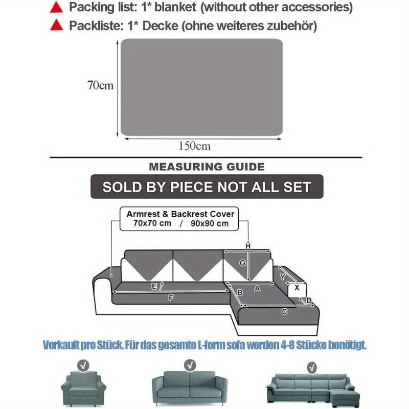 Warmer Superweicher Sofabezug