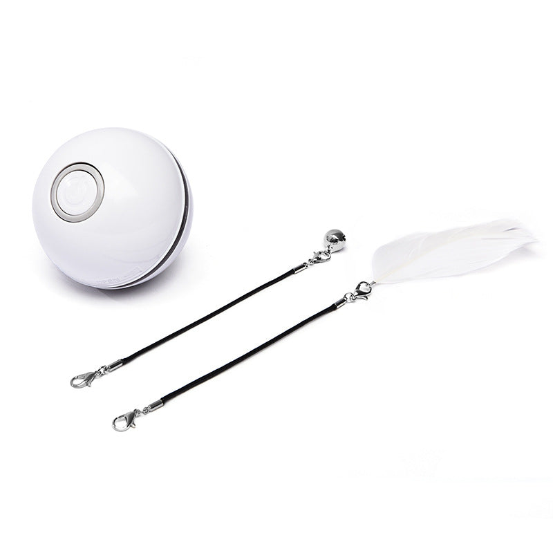 LED-Laser-elektronischer rollender Katzenspielzeugball