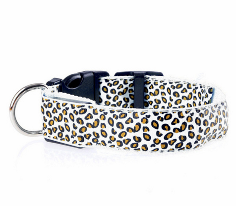Leoparden LED Halsband