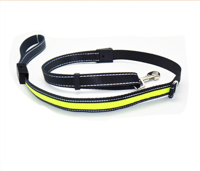 Solar/USB LED Hundehalsband