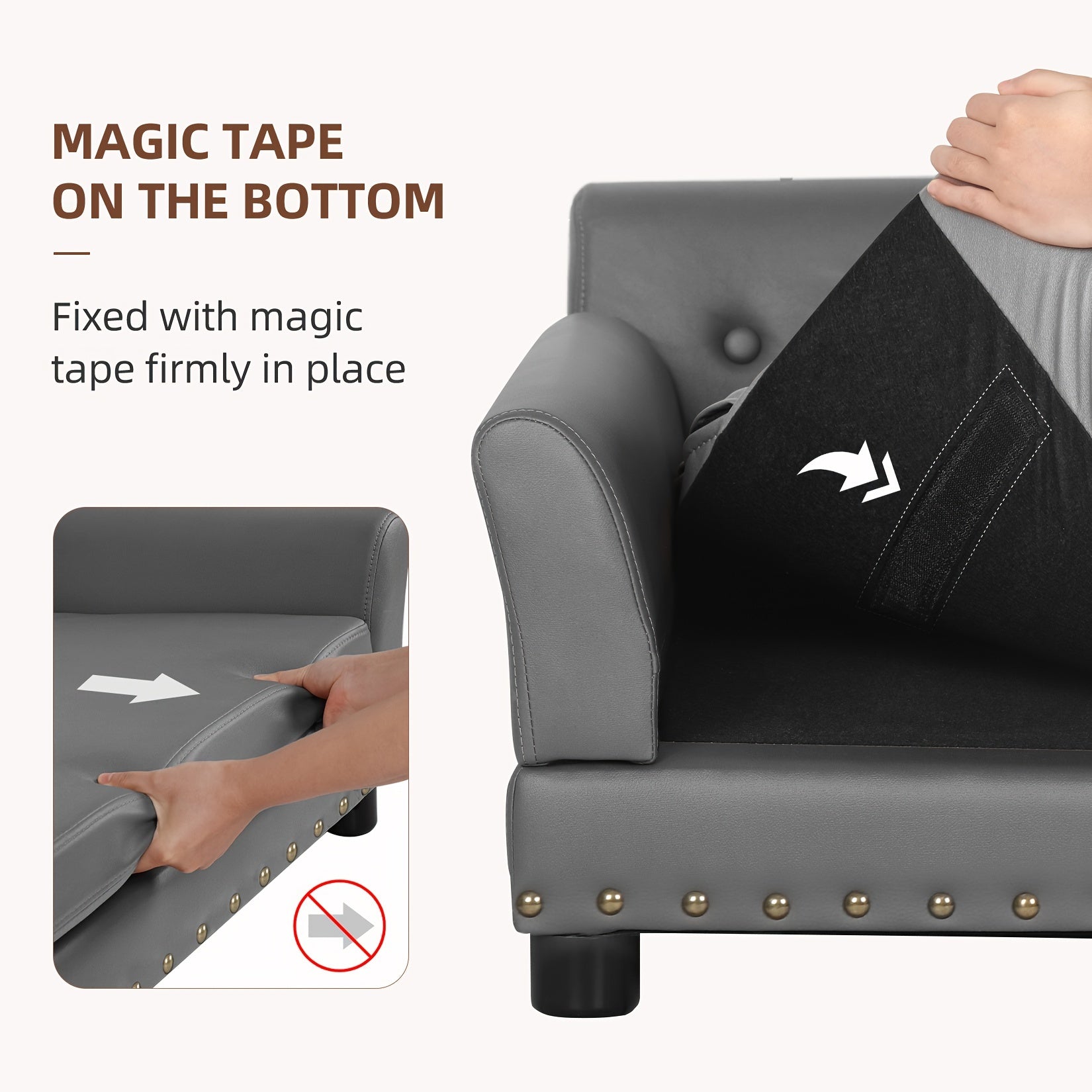 Haustier-Sofabett: Luxus-Hundebett, Kuschelsofa für Haustiere