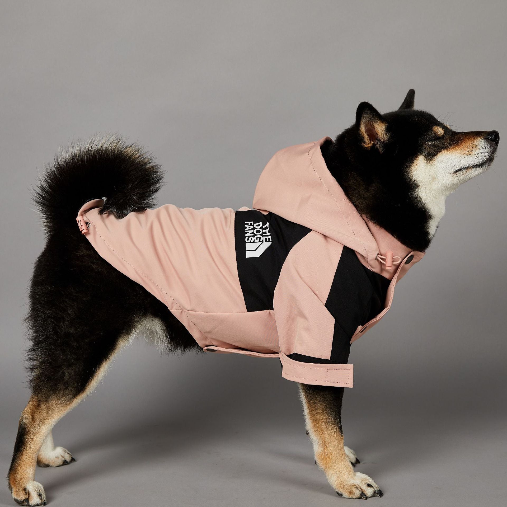The Dog Fans Regenjacke in Pink