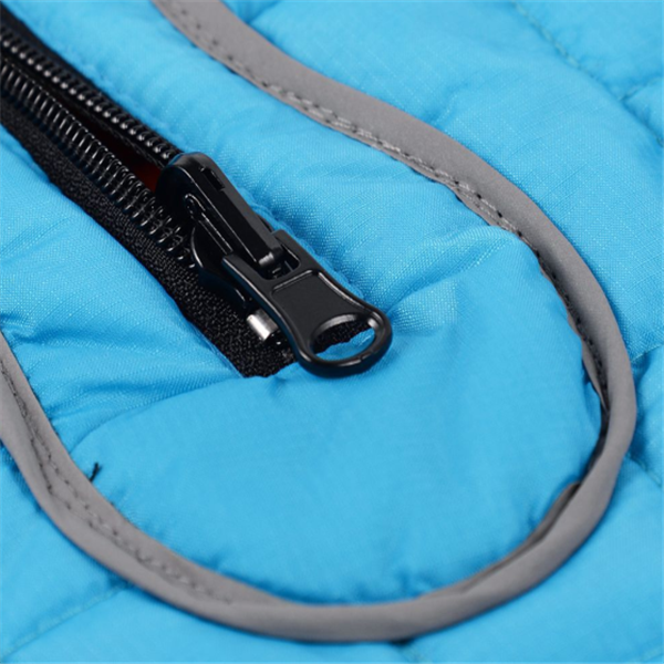 Zweifarbig karierte Hundekleidung