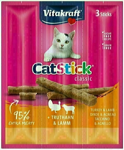 Vitakraft Cat-Stick Mini Truthahn Mit Lamm