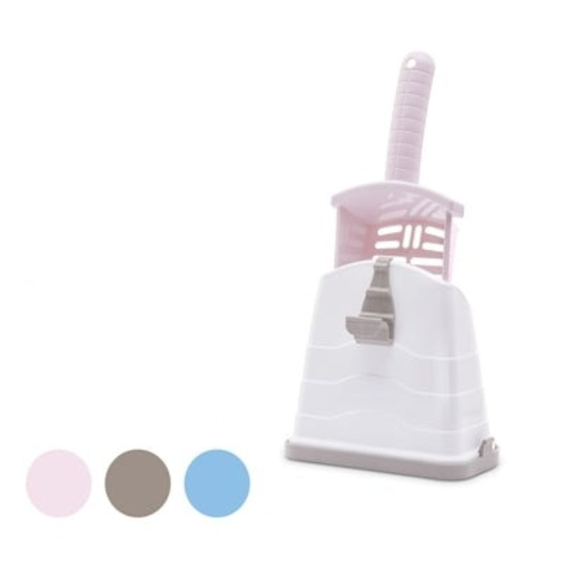 Imac Katzentoilettenschaufel Romeo Mit Halter Sortiert 17,5X11X28 CM