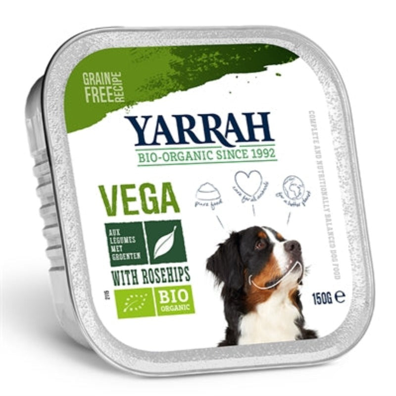 Yarrah Dog Alu Chunks Vega Mit Hagebutten