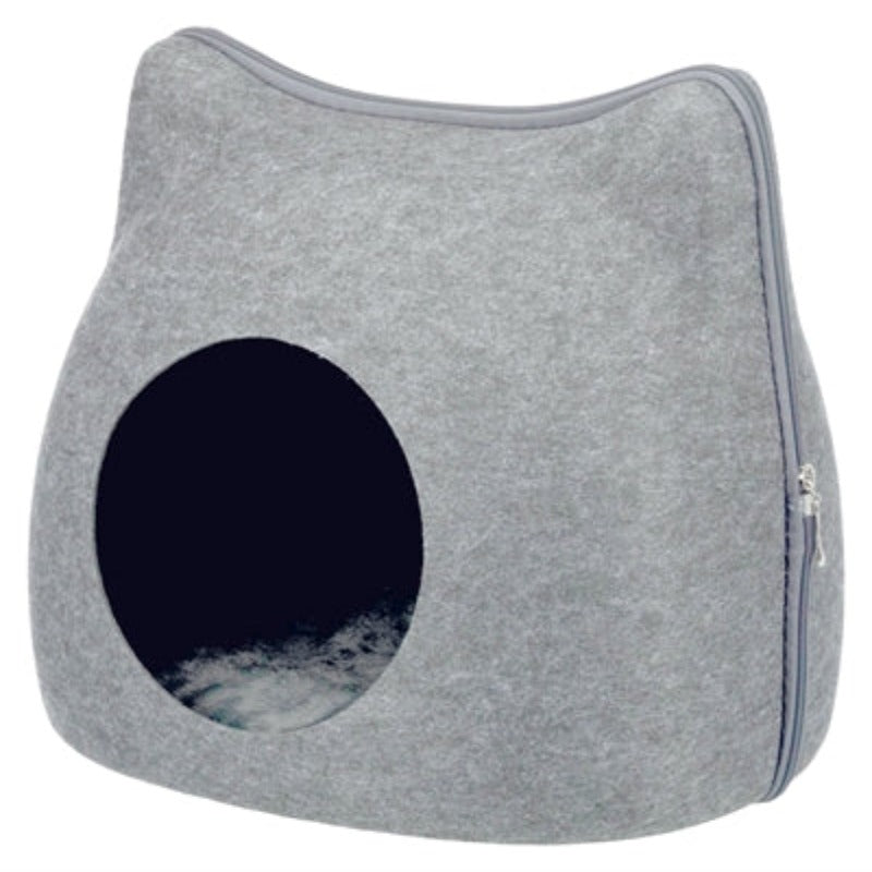 Trixie Relax Iglu Katze Filz Grau 38X37X35 CM