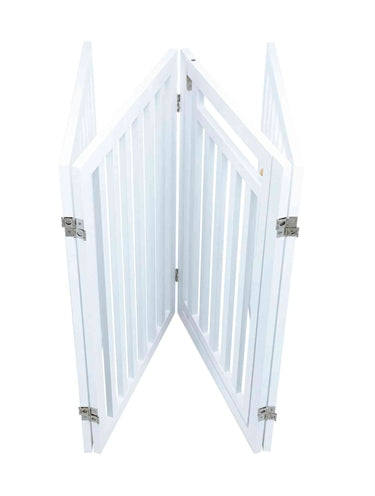 Trixie-Hundezaun Mit Weisser Tür 60-160 X 81 CM