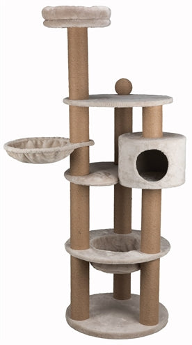Trixie Kratzbaum Nigella Hellgrau 60X60X177 CM