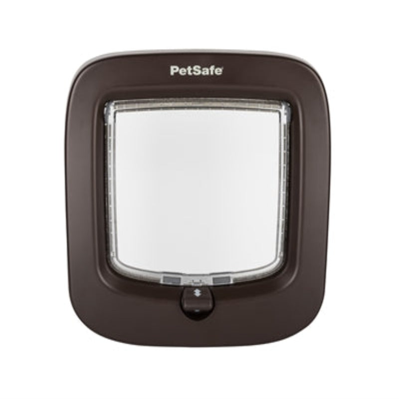 Petsafe Haustiersichere Katzenklappe Bis Zu 7 Kg Manuell Braun 300
