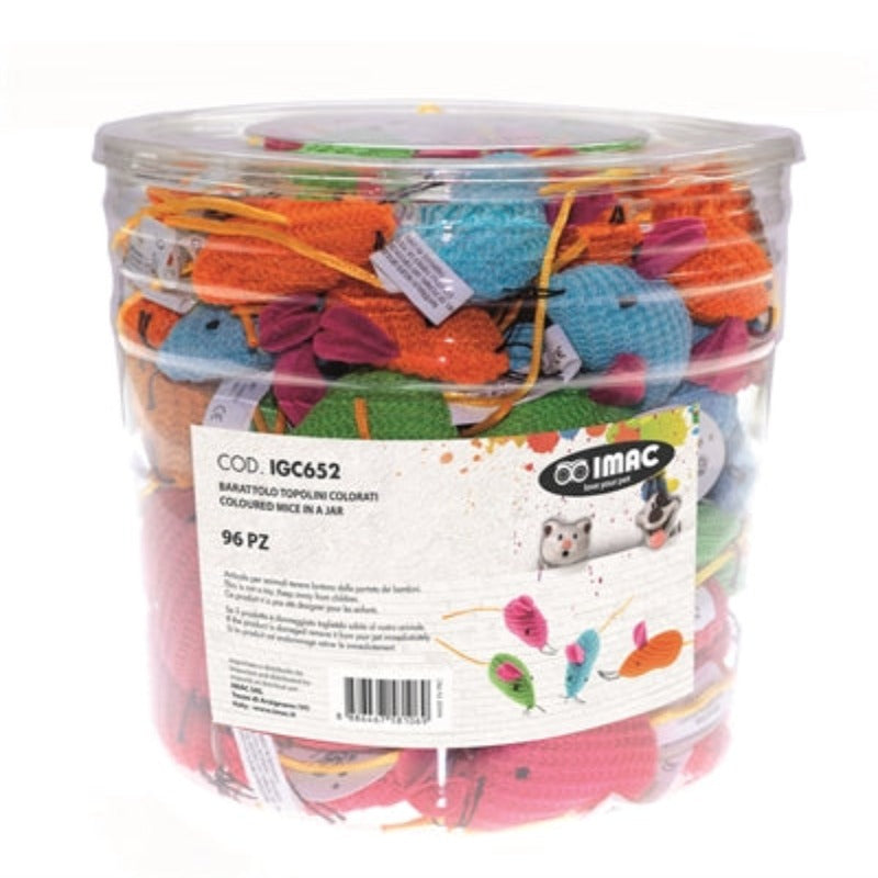 Imac Farbige Maus Im Glas 5,5 CM 96 ST