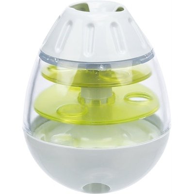 Trixie Roly Poly Snackbecher Eiergrau / Lindgrün 13 CM