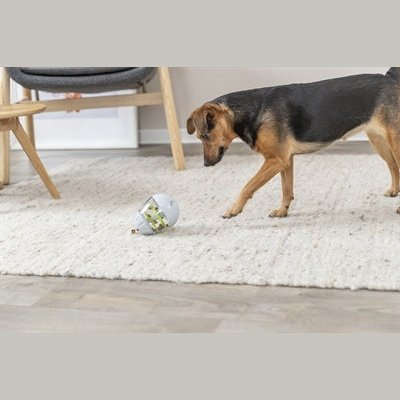 Trixie Roly Poly Snackbecher Eiergrau / Lindgrün 13 CM