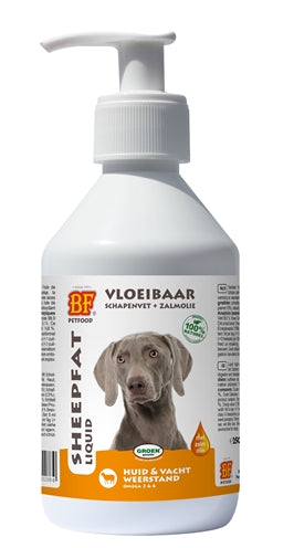 Biofood Flüssiges Schaffett Mit Lachsöl