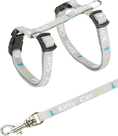 Trixie Kätzchen Geschirr Junior Mit Gürtel Kitty Katze Assorti 21-33X0,8 CM / 120 CM