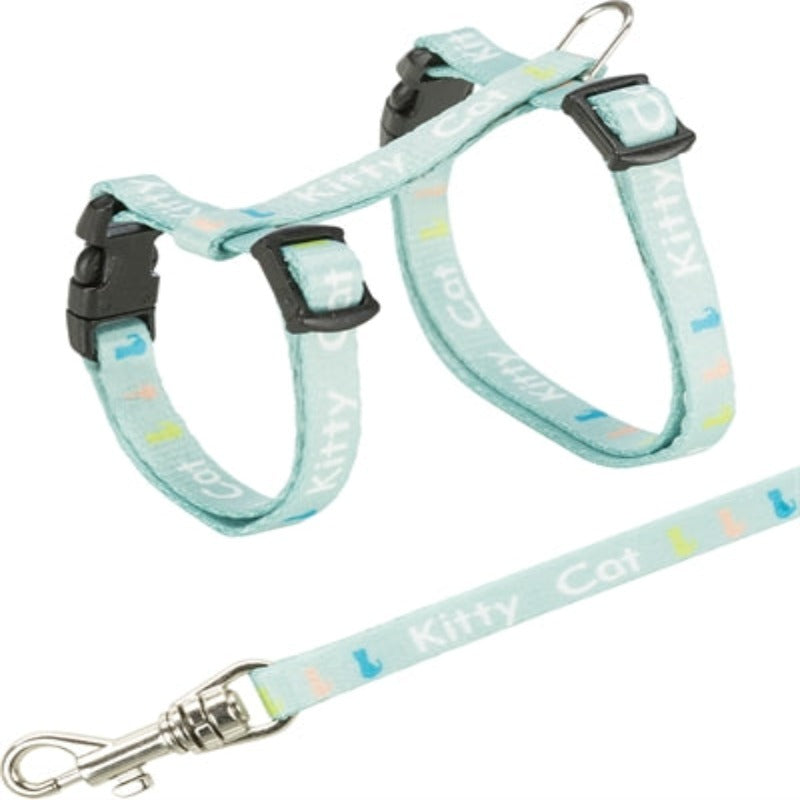 Trixie Kätzchen Geschirr Junior Mit Gürtel Kitty Katze Assorti 21-33X0,8 CM / 120 CM