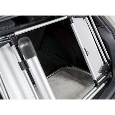 Trixie Trixy-Stammzaun Aluminium / Kunststoff Grau / Schwarz 94-114X69 CM