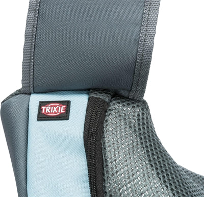 Trixie Bauchige Trageriemen-Tragetasche Hellgrau / Hellblau 50X18X25 CM