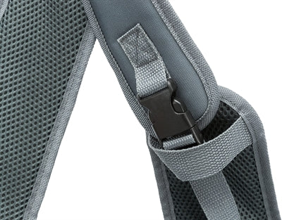 Trixie Bauchige Trageriemen-Tragetasche Hellgrau / Hellblau 50X18X25 CM