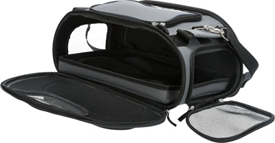 Trixie Dog Bag Flugzeugtasche Flugzeugtasche Flügel Grau / Blau 46X28X23 CM