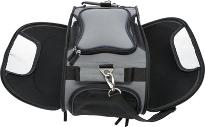 Trixie Dog Bag Flugzeugtasche Flugzeugtasche Flügel Grau / Blau 46X28X23 CM