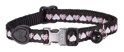 Trixie Halsband Katzenprint Herz Sortiert