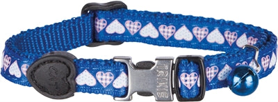 Trixie Halsband Katzenprint Herz Sortiert