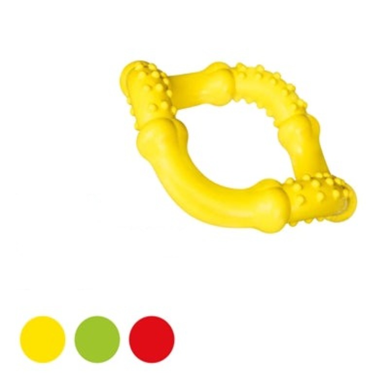 Trixie Aqua Spielzeug Naturkautschuk Wellenring Sortiert 15X15X15 CM