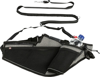 Trixie Mit Leine Grau/Schwarz 115-150X2 CM / 70-130X23 CM