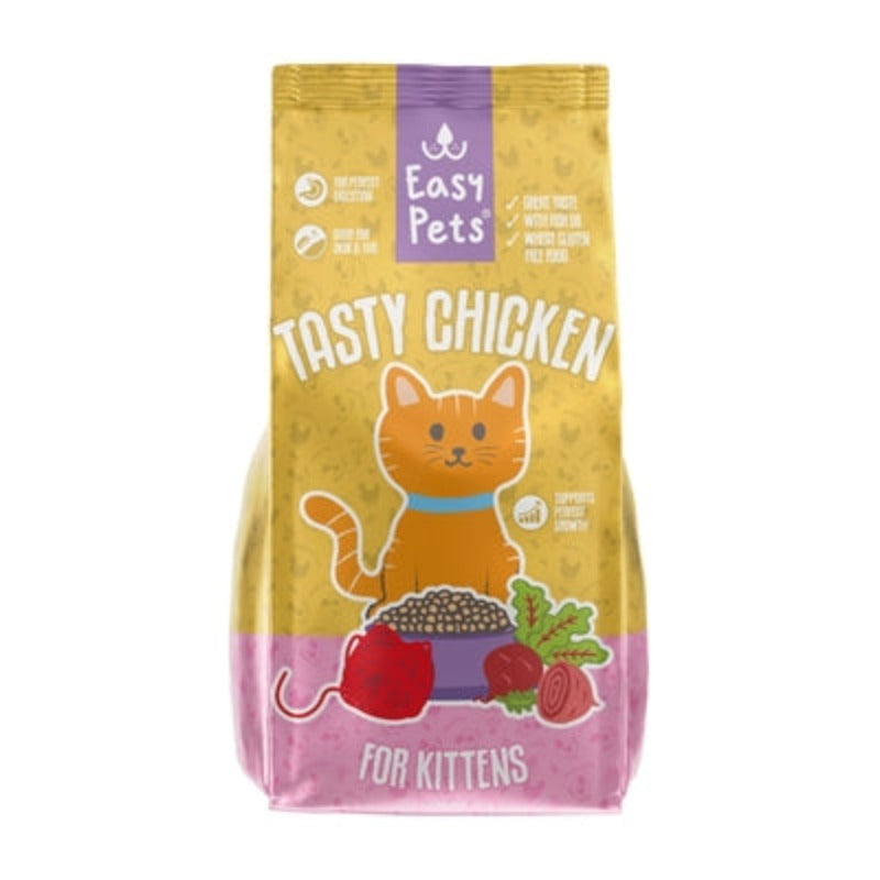 Easypets Leckeres Huhn Kätzchen Katzenfutter 1,5 KG
