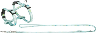 Trixie Hundegeschirr Junior Mit Leine Mintgrün 27-45X1 CM / 2 MTR