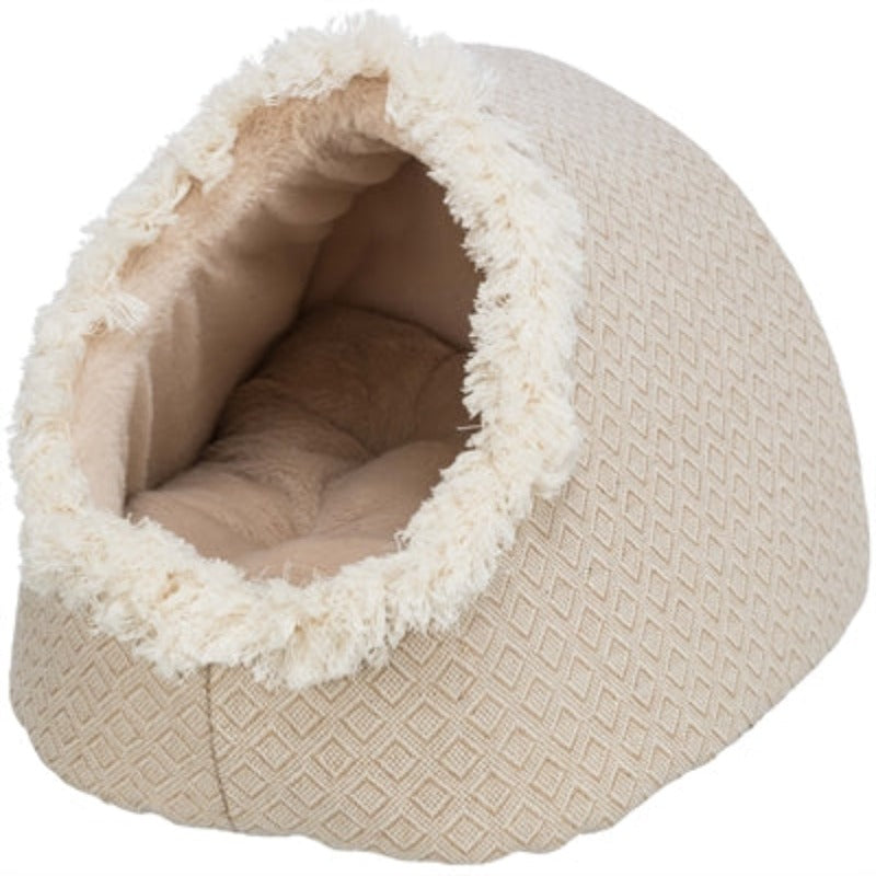 Trixie Katze Korb Iglu Boho Beige 35X41X26 CM