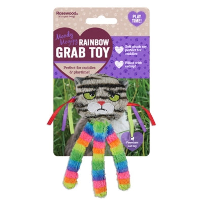 Rosewood Launisch Moggy Regenbogen Greifling 22X18X4 CM