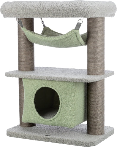 Trixie Kätzchen Kratzbaum Lunito Grau / Mintgrün 71 CM