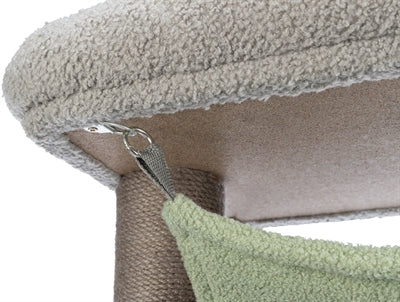 Trixie Kätzchen Kratzbaum Lunito Grau / Mintgrün 71 CM