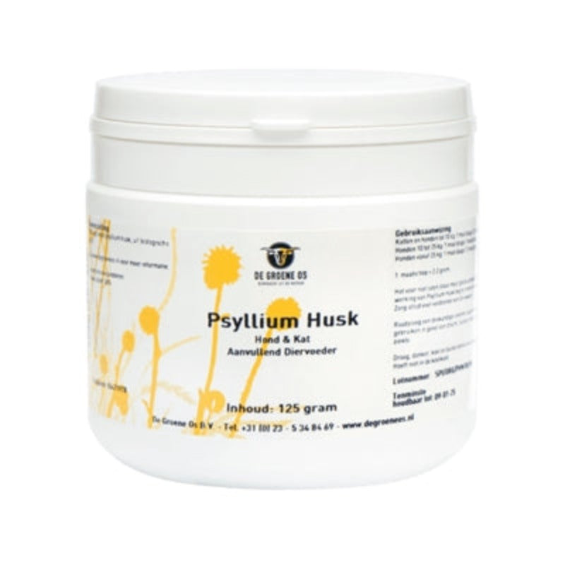 De Groene Os Psyllium Husk Hund/Katze