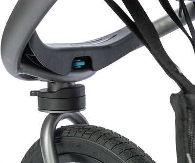 Trixie Hundebuggy Schwarz / Petrol BIS ZU 20 KG 60X120X112 CM