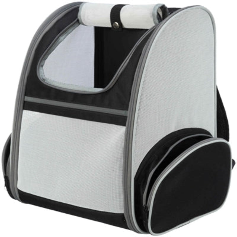 Trixie Dog Rucksack Chloe Hellgrau/Schwarz 39X27X43 CM