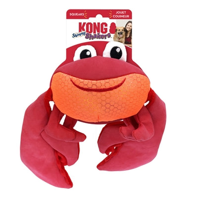 Kong Shimmy Shaker Krabbe Rot 15X43X7.50 CM